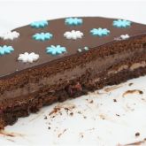 Chocolade-ganache taart